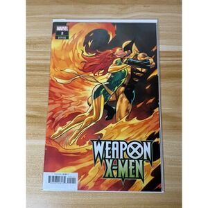 Weapon X-Men #2 Variant Edition Marvel Comic Book 2024 Wolverine Jean Grey